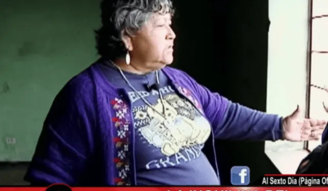 Juana Lazo desea que las autoridades la indemnicen por el daño que le han causado. Foto: captura YouTube/"Al sexto día"   