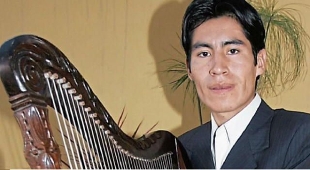 El arpista peruano Miguel Salas busca llevar en alto la música peruana. Foto: difusión   