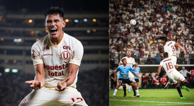  Universitario ganó 2-0 a Sporting Cristal por la Liga 1. Foto: Composición LR   