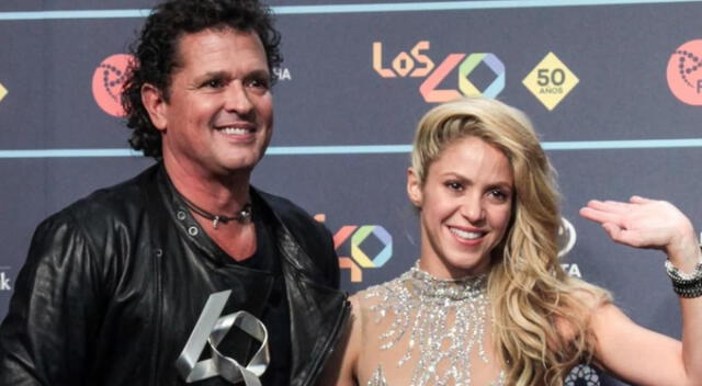 Carlos Vive y Shakira colaboraron en "La bicicleta". Foto: EFE   