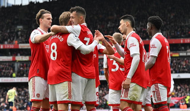 Arsenal busca campeonar la Premier League después de 19 años. Foto: AFP   