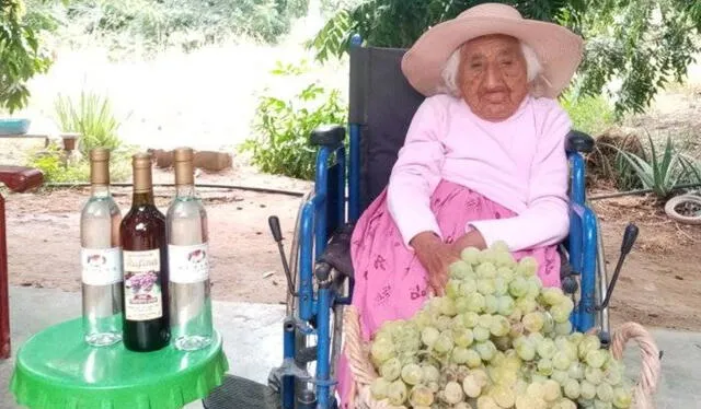  Mujer vivió sus últimos días en caserío de Ica. Foto: Los Huertos de Rufina/Facebook   