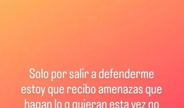  Greissy Ortega borró publicación en la que denunciaba que está recibiendo amenazas. Foto: Greissy ortega/Instagram   