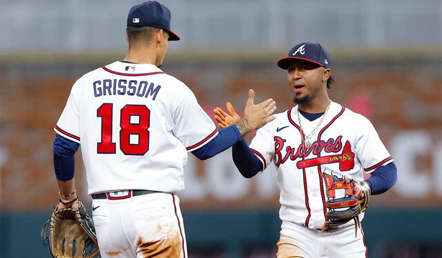 Los Atlanta Braves ostentan la mejor marca de la Liga Nacional, junto con los Pittsburgh Pirates. Foto: AFP   