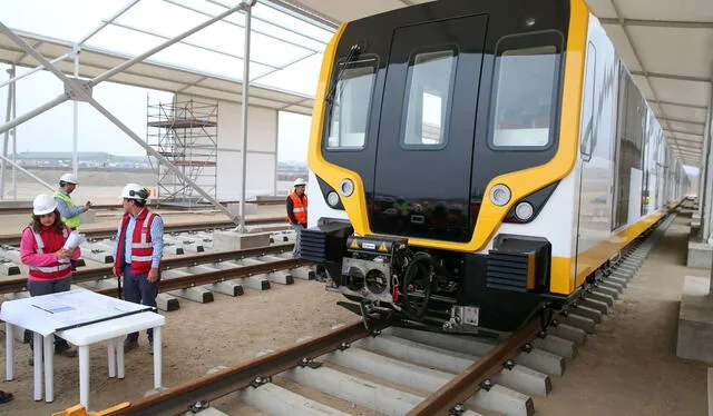  La tercera línea del tren eléctrico unirá el norte y el sur de Lima Metropolitana. Foto: La República   