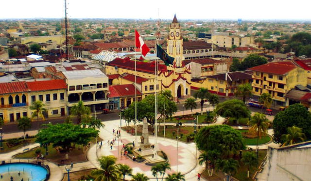 Plaza de armas de Iquitos. Foto: Percy Meza/Macambo   
