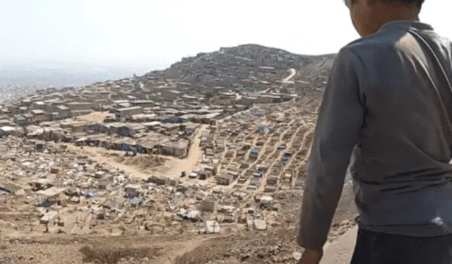  En el cementerio Señor de los Milagros se ubica la comunidad Los Vencedores. Foto: captura de YouTube/Frans 