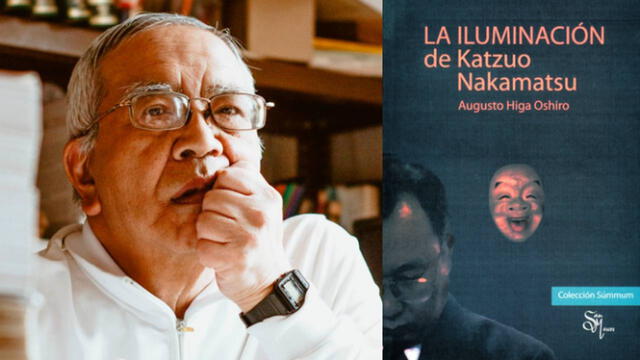  Augusto Higa, escritor peruano japonés, perteneció a la generación del 70. Composición LR.   