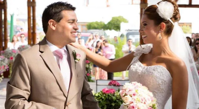 Alicia Retto se casó hace 8 años con Juan Luis Collantes. Foto: Instagram   