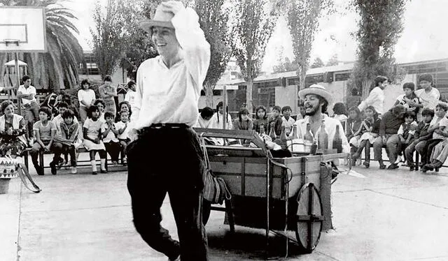  “Mi madre, Elvira, hizo teatro aficionado, y mi abuelo, <strong>Fortunato Cárdenas</strong>, también era director de teatro en Tarma, en donde yo nací” Foto: difusión    