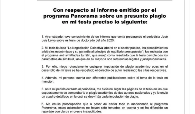 El ministro de Trabajo y Promoción del Empleo se pronunció a través de su cuenta de Twitter   