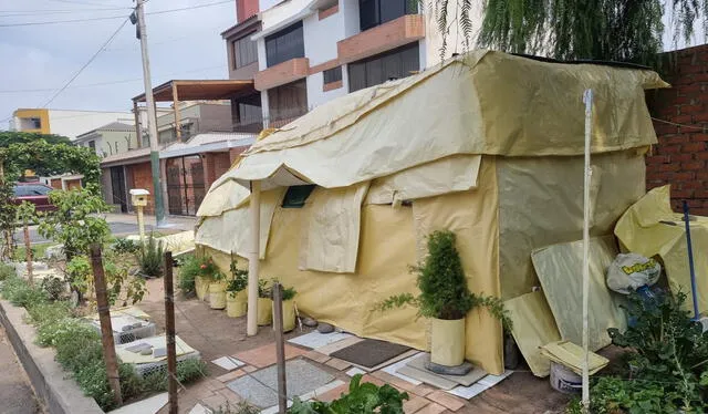  Así luce la casa de Amelia Chávez. Bella Alvites/La República    