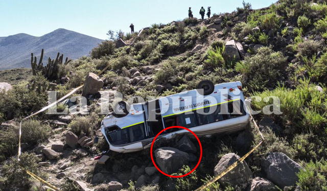  Accidente en la ruta Chapi- Arequipa. Foto: Rodrigo Talavera/ LR   