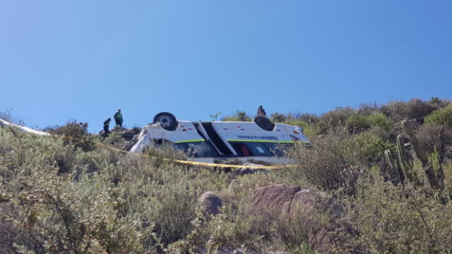  Accidente Chapi- Arequipa. Foto: Wilder Pari/ La República   