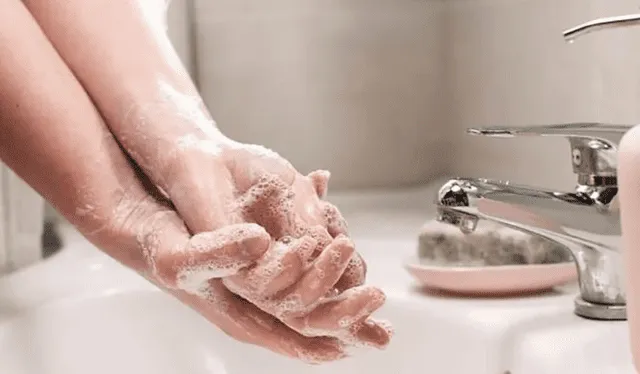 Using dermatological soaps helps prevent our hands from peeling.  Photo: CuidatePlus   