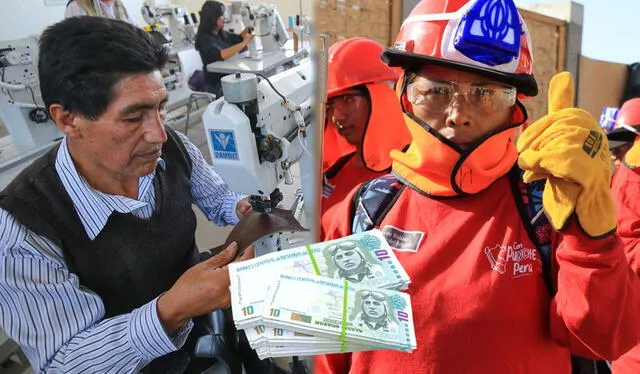 El sueldo mínimo en Perú es S/ 1.025. Foto: composición LR/ Andina   