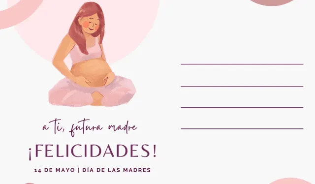  Día de la Madre en España: Tarjetas para enviar a mamá. Foto: Infobae    
