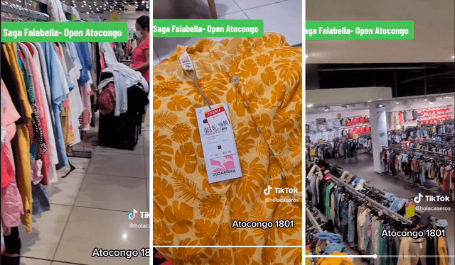 Podrás encontrar prendas con hasta 80% de descuento. Foto: composición LR/TikTok/Hola Caseros   