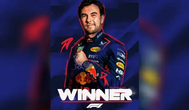 Checo Pérez forma parte de la escudería Red Bull y se encuentra en segundo lugar del campeonato de la Fórmula 1. Foto: F1    