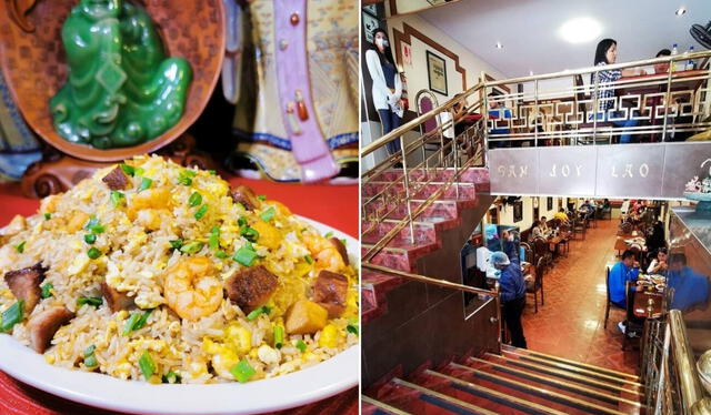 El chifa San Joy Lao ofrece el mejor arroz chaufa del mundo, de acuerdo a importante guía gastronómica. Foto: composición LR/difusión   