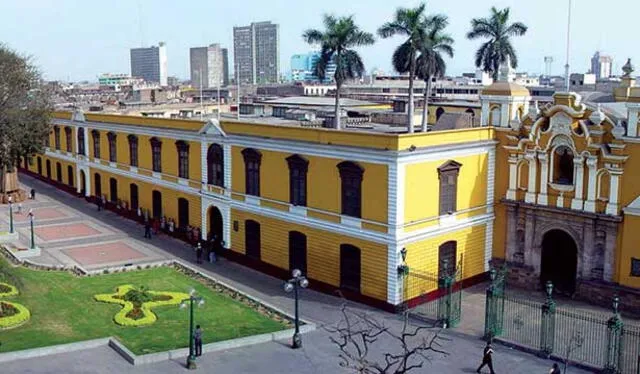  El Centro Cultural de San Marcos se ubica en el Parque Universitario, en avenida Nicolás de Piérola. Foto: difusión   