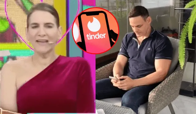 Mark Vito presume su soltería y Gigi Mitre apunta a que estaría conectado en Tinder. Foto: composición LR/Willax - Video: Willax   