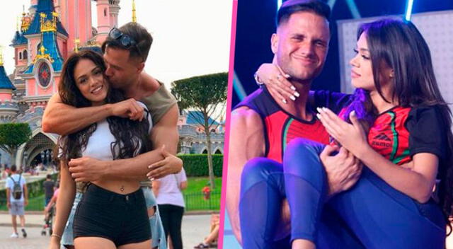 Mayra Goñi y Fabio Agostini estuvieron varios meses juntos. Foto: composición LR/Instagram    