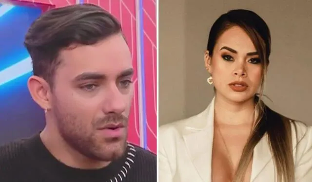  Austin Palao rompe su silencio tras especulaciones de romance con Jossmery Toledo. Foto: composición LR/ Captura de América TV/ Instagram    