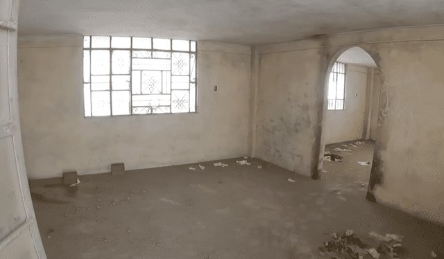  Interior de la casa abandonada en cerro de San Juan de Lurigancho. Foto: captura de YouTube/MarkoTK   