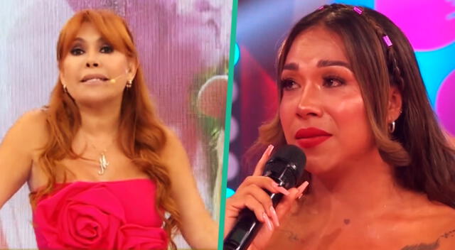 La conductora Magaly Medina expresó su opinión sobre las declaraciones de Dayanita tras su salida de "JB en ATV". Foto: composición LR/captura/ATV 