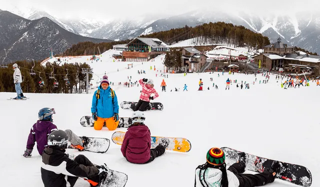 Andorra cuenta con espacios para practicar Snowboard. Foto: Machbel   