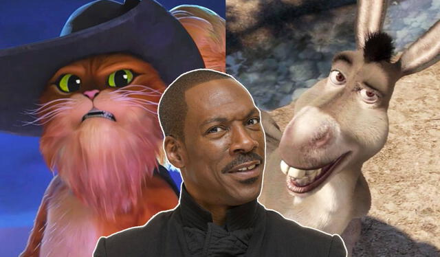 Eddie Murphy quiere un spin-off de burro y ya confirmó que estará en la quinta película de "Shrek". Foto: composición LR/Dreamworks   