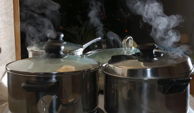 Es recomendable tapar las ollas para que los alimentos se cocinen con el vapor. Foto: El sumario   