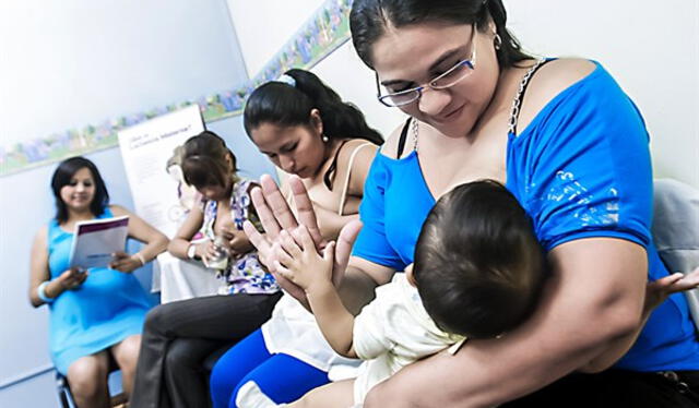 La madre trabajadora tiene derecho a una hora diaria de permiso por lactancia materna hasta que su hijo cumpla 1 año. Foto: El Peruano   