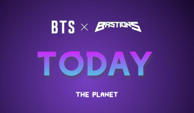 Canción "The planet" de BTS para la animación "Bastions". Foto: Twitter   