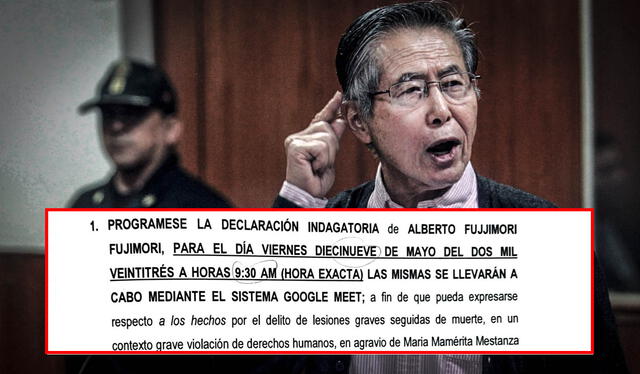  Alberto Fujimori tendrá que declarar el viernes 19, a las 9:30 a.m., a pedido de Chile. (Foto composición: La República)   