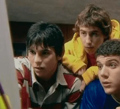 Elenco principal de la primera parte de "Mañana te cuento". Foto: Inca Cine S.A.C. Elenco principal de la primera parte de "Mañana te cuento". Foto: Inca Cine S.A.C.