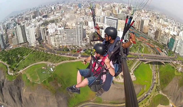 Municipalidad de Miraflores negó que el parapente sea un negocio que funcione bajo su mando. Foto: Impulsivo Viajero 