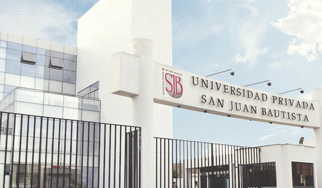 La Universidad San Juan Bautista tiene sedes en San Borja y en Chorrillos, en Lima. Foto: difusión   