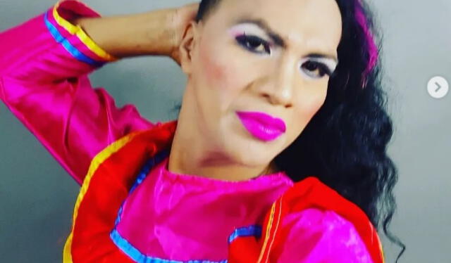 'Pepino' interpretando a la 'Charapita'. Foto: Instagram  