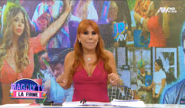 Magaly Medina lidera el rating con su programa de ATV. Foto: captura de ATV   