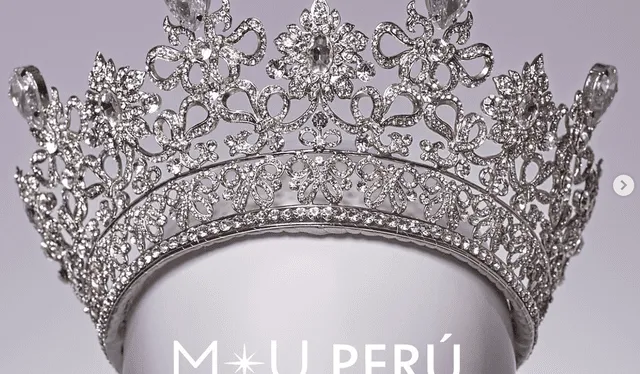 Así luce la corona del Miss Perú 2023. Foto: Instagram   