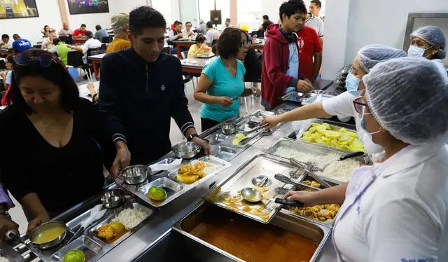 Parte del comedor principal de COMBO. Foto: Municipalidad de Surco   