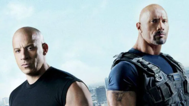  Vin Diesel y Dwayne Johnson en "Rápidos y furiosos 6". Foto: Universal Studios   