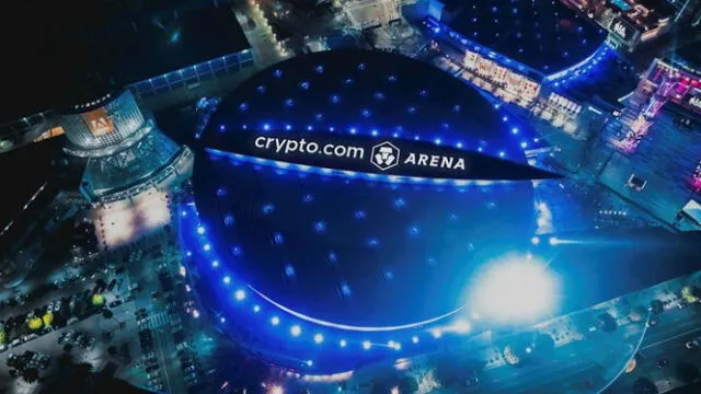 El Crypto.com Arena anteriormente se llamaba Staples Center. Foto: As.   