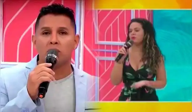  Flor Polo rompe su silencio contra Néstor Villanueva. Foto: composición/LR/captura América TV 