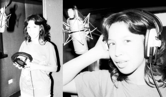  La 'Princesita Mily' tenía 18 años cuando empzó a grabar discos con Pintura Roja. Foto: Composición LR/Oscar Retto/GLR/archivo    