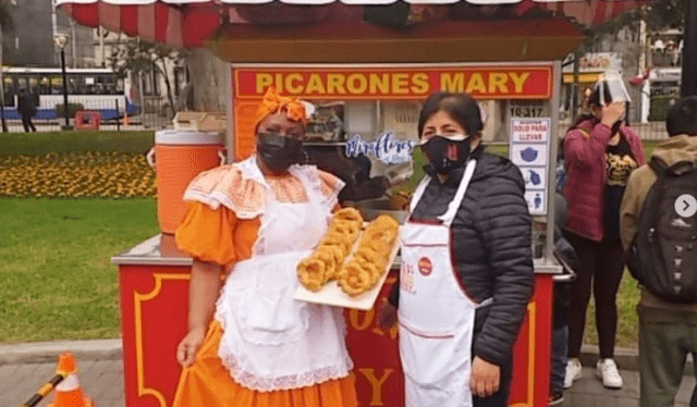 Picarones Mary cuenta actualmente con dos locales. Foto: Instagram/@picaronesmary   