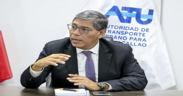  Presidente de la Autoridad de Transporte Urbano (ATU), José Aguilar. Foto: Andina<br>   
