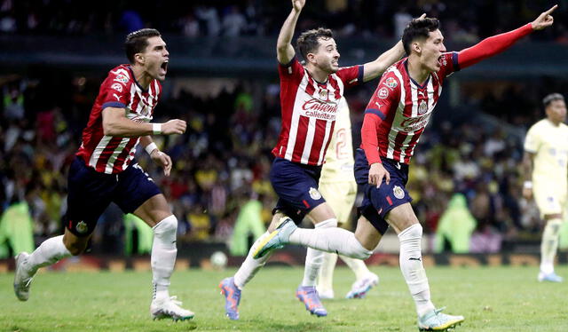 Chivas de Guadalajara terminó como el tercer mejor equipo de la tabla regular. Foto: AFP   